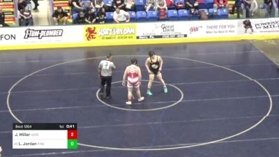 212 lbs Consi Of 32 #2 - Josh Miller, Hopewell vs Liam Jordan, Pine-Richland