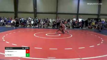 100 lbs Consolation - Dylan Ransom, Jackson County Wrestling Club vs Gabriel Perez, Teknique Wrestling