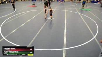 60 lbs Round 1 - Ruby Wegleitner, Blaine vs Hadley Tisdel, New Prague