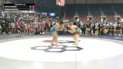 190 lbs Champ. Rd Of 16 - Bryn Schmidt, Wisconsin vs Zeinab Mourad, Florida