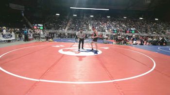 4A-132 lbs Champ. Round 1 - Lincoln Young, Rock Springs vs Mason Watts, Central