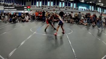 88 lbs Round 4 (6 Team) - Kyler Wright, Cocoa Beach WC vs James Plaugher, Creeks Wrestling