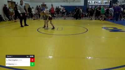 78 lbs Consy 1 - Logan Herrington, SHWA vs Peyton Kenny, Belle Vernon