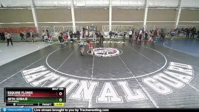 75 lbs Cons. Round 4 - Seth Sobaje, California vs Esquire Flores, Socal Grappling Club