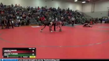 170 lbs Champ. Round 1 - Kelton Turner, Meeker vs Jakob Carver, North Fork