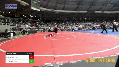 43 lbs Consi Of 8 #1 - Leland Reeves, Steel Valley Renegades vs Sione Tonga, Siouxland Wrestling Academy