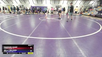 140 lbs Round 2 (10 Team) - Makenzie Sharp, Sudden Victory vs Hadley Noe, Rocket Wrestling