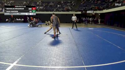 197 lbs Cons. Round 3 - Nicholas Brashear, Huntingdon vs Alex Watson, Loras