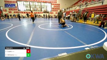 49-52 lbs Consi Of 4 - Franciso Lopez, OKC Saints Wrestling vs Easton Williams, Oklahoma Phantom Wrestling Club