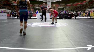 Cons. Round 4 - Andres Juarez vs Xavier Manzo, Canyon Springs High School Wrestling