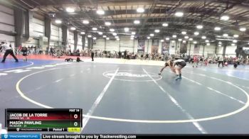 130 lbs Rd# 7- 10:45am Saturday Final Pool - Jacob De La Torre, Ranger WC vs Mason Pawling, PA Silver