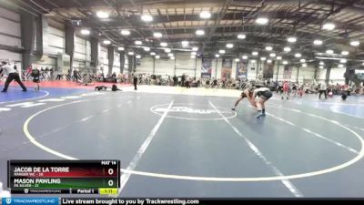 130 lbs Rd# 7- 10:45am Saturday Final Pool - Jacob De La Torre, Ranger WC vs Mason Pawling, PA Silver