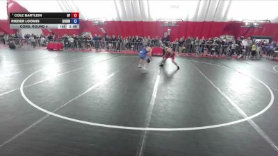 165 lbs Cons. Round 4 - Cole Bartlein, Bay Port vs Rieder Loomis, River Falls High School Wrestling