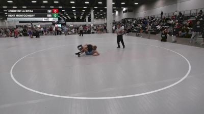 120 lbs Cons. Rd Of 16 - Jorge De La Rosa, Silverback Wrestling Club vs Kent Montgomery, Moen Wrestling Academy