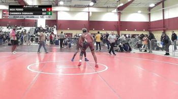 150 lbs Consi Of 8 #2 - Nick Ferro, Metro West vs Chiemeka Ogbuagu, Southington