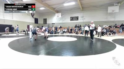153 lbs Cons. Round 4 - Noah Whitechurch, Glen Edwards Middle School vs Steven Kent, Vaca Pena Middle School
