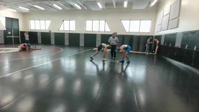 115A Champ. Round 1 - Connor Hansen, Worland Middle School vs Landon Asay, Lovell Middle School