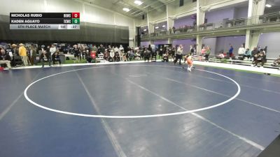 94 lbs 5th Place Match - Kaden Aguayo, Team Champs Wrestling Club vs Nicholas Rubio, Big Game Wrestling Club