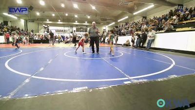 49 lbs Rr Rnd 3 - Jantzen Duran, Jay Wrestling Club vs Lachlan Lindsey, Spartan Wrestling Fort Smith