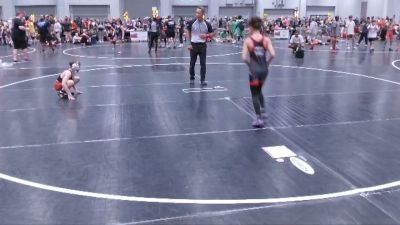 77 lbs Round 1 (4 Team) - Johnny Cambra, Mat Assassins White vs Jalen Caldwell, The Factory