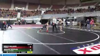 Quarterfinal - Breck Williams, Morenci vs Brenan Wesolek, Arizona Lutheran