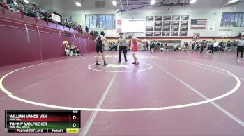 150 lbs Champ. Round 1 - William Vande Ven, PARK HILL vs Tommy Wolfgeher, PARK HILL SOUTH