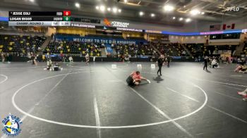 190 lbs Champ. Round 2 - Logan Biggs, New Lenox (Lincoln-Way West) vs Jesse Egli, Fort Dodge