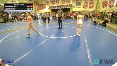 75-82 lbs Rr Rnd 3 - Krisalynn Solt, Sperry Wrestling Club vs Liberty Hunt, Heat