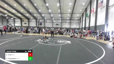 46 lbs Quarterfinal - Zahvyn Virdi, Independent vs Hayden Templeton, Mat Rats Rebooted