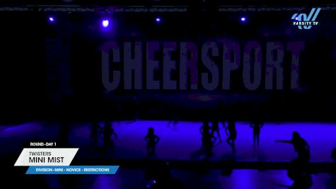 Twisters - Mini Mist [2024 L1 Mini - Novice - Restrictions Day 1] 2024 CHEERSPORT Atlanta Classic