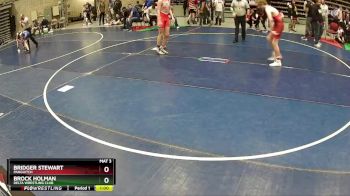 139 lbs Cons. Round 2 - Brock Holman, Delta Wrestling Club vs Bridger Stewart, Panguitch