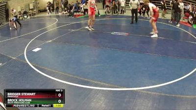 139 lbs Cons. Round 2 - Brock Holman, Delta Wrestling Club vs Bridger Stewart, Panguitch