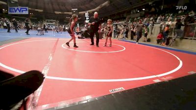 67 lbs Round Of 16 - Brennon Roblyer, Broken Arrow Wrestling Club vs Beau Horawa, Verdigris Youth Wrestling