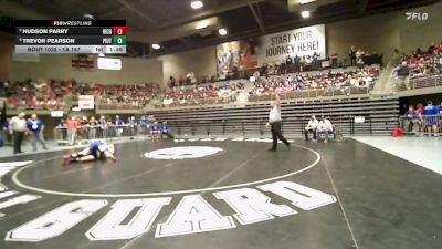 1A 157 lbs Quarterfinal - Hudson Parry, Rich vs Trevor Pearson, Piute