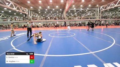 95 lbs Rr Rnd 1 - Derek Danbe, Rednose vs Will Hughes, Roundtree Wrestling Academy