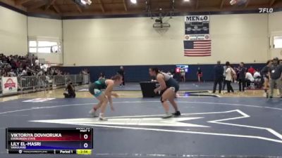 170 lbs Quarterfinal - Lily El-Masri, Vanguard vs Viktoriya Dovhoruka, Evergreen State