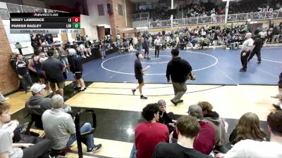 285 lbs Cons. Round 5 - Parker Bagley, Lewiston High School vs Mikey Lawrence, Lake Stevens