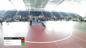 61 lbs Quarterfinal - Jared Ortega, TUF CA Wrestling Academy vs Julian Maximo, Tucson Cyclones