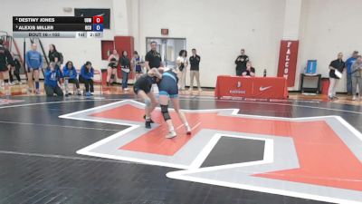 103 lbs Quarterfinal - Alexis Miller, Oklahoma City University vs Destiny Jones, University Of Saint Mary