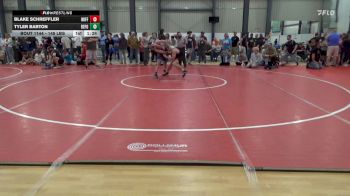 145 lbs Consi Of 4 - Blake Schreffler, Mifflintown vs Tyler Barton, Beford