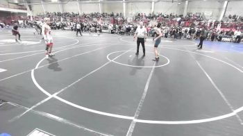 130 lbs Round Of 32 - Matthew Longdon, NM Bad Boyz vs Jayce Kisamore, Valley Bad Boys