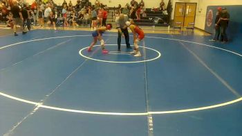 100 lbs Round 3 - Lizeth Espino, Willcox High School vs Leylah Ochoa Cervilla, Coolidge High School