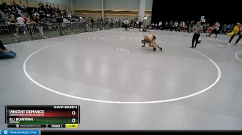 100 lbs Champ. Round 2 - Eli Bowman, Georgia vs Vincent DeMarco, Askren Wrestling Academy