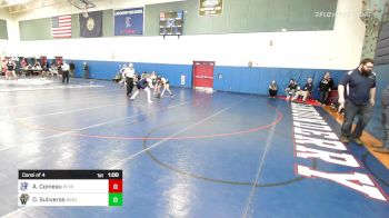 138 lbs Consi Of 4 - Andrew Comeau, Plymouth vs Dylan Suliveras, Windham