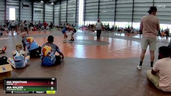 90 lbs Finals (8 Team) - Ava Walker, Tazmanian Devils vs Ava Wightman, Foxfire