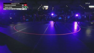 53 lbs Cons. Quarters - Reno Cook, Fremont Wrestling Club vs Deacon Stanger, Roy Wrestling Club