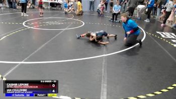 53 lbs Cons. Round 2 - Casimir LePore, Bethel Freestyle Wrestling Club vs Ian Coulombe, Pioneer Grappling Academy