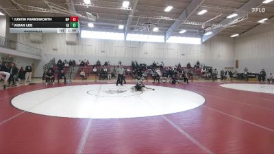 113 lbs Semifinal - Justin Farnsworth, Malvern Prep vs Aidan Lee, Germantown Academy