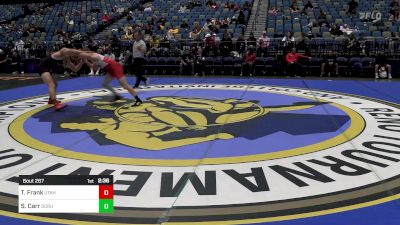 165 lbs Round Of 16 - Trevor Frank, Utah Valley-UNATT vs Shaiden Carr, Southern Oregon