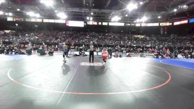 3A 126 lbs Cons. Round 1 - Damian Leon, Marsing vs Cooper Hurless, Challis